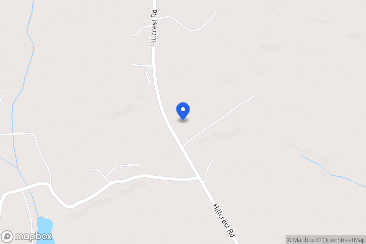 Map of 585 Hillcrest Rd