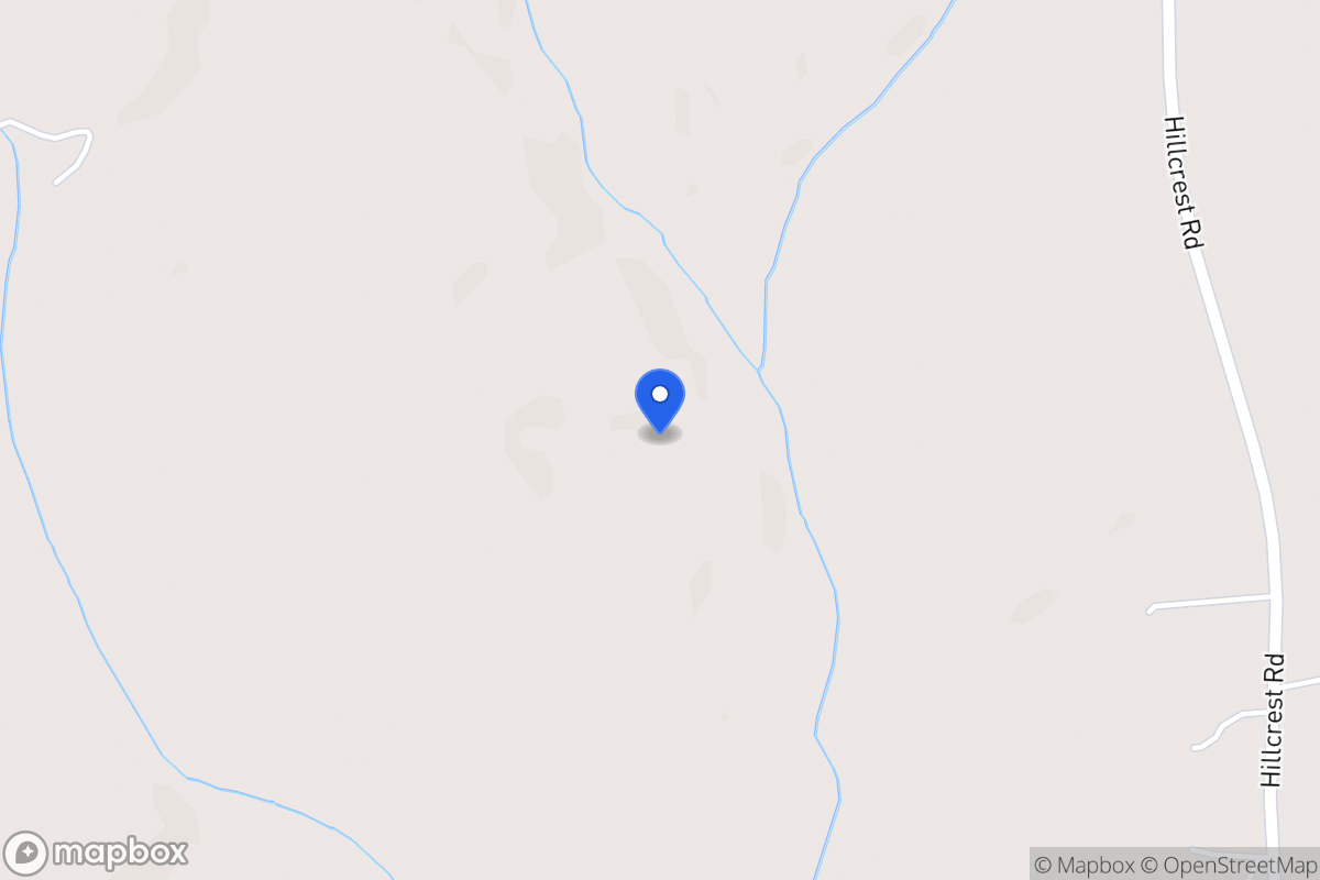 Map of 876 Hillcrest Rd