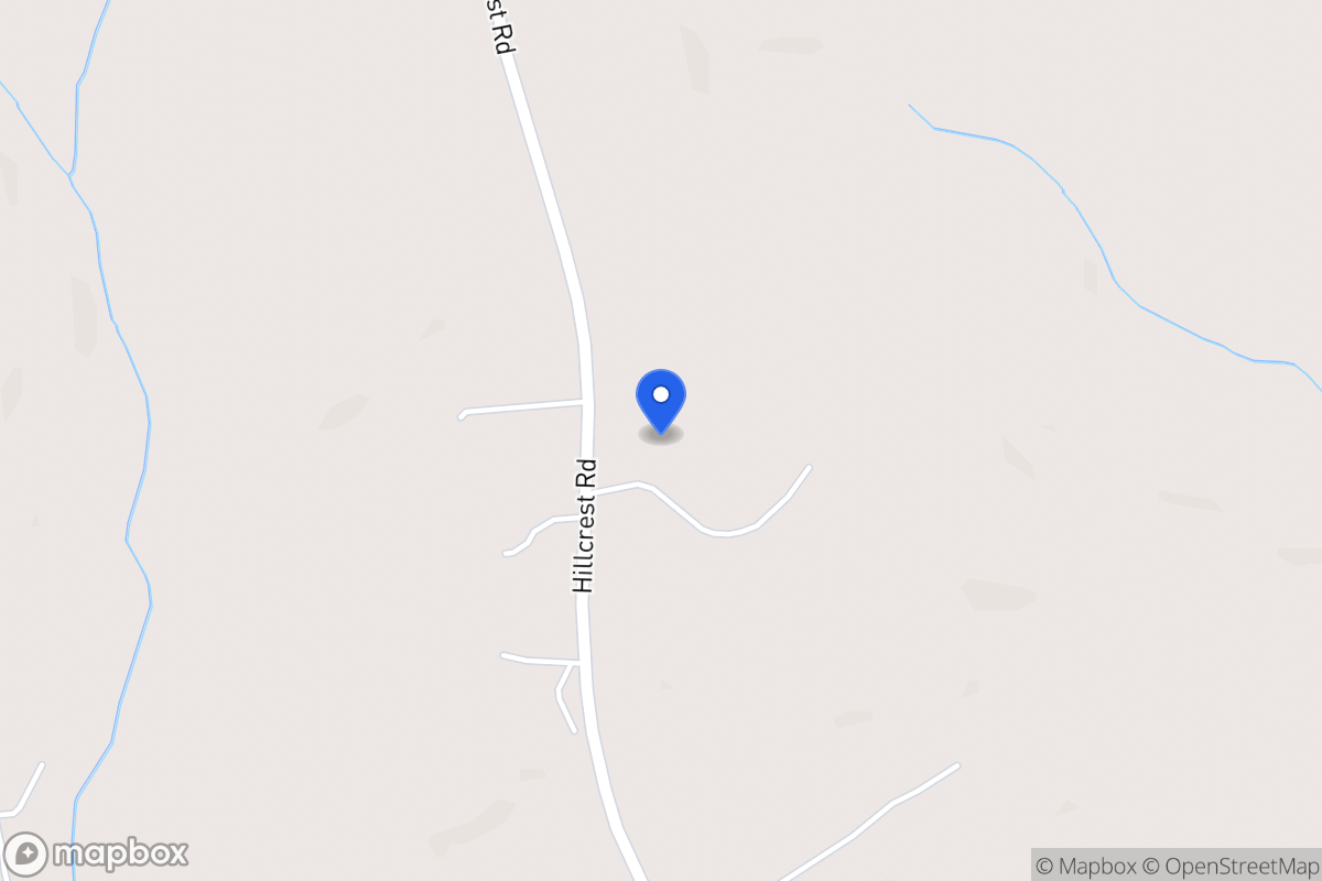 Map of 692 Hillcrest Rd