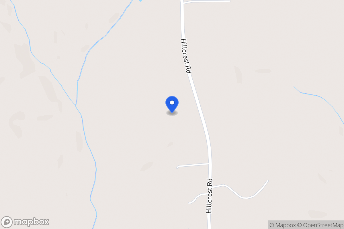 Map of 858 Hillcrest Rd
