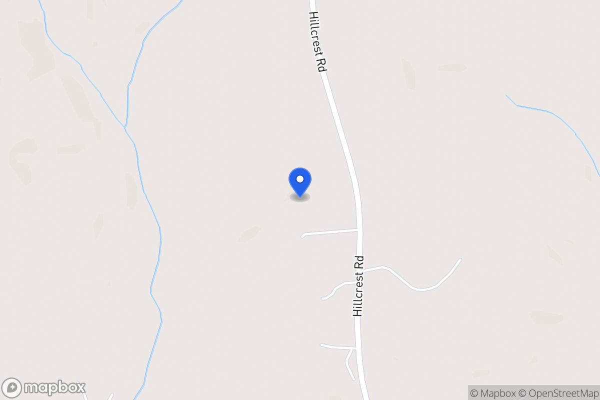 Map of 842 Hillcrest Rd