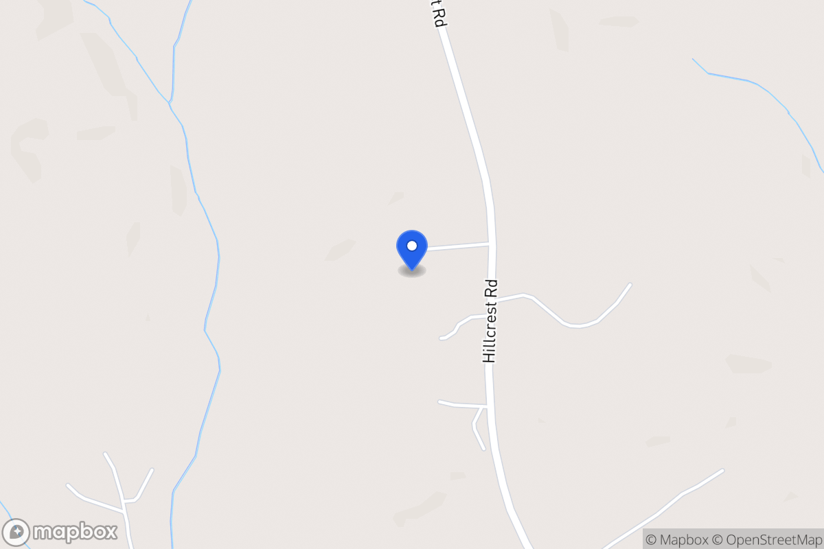 Map of 834 Hillcrest Rd
