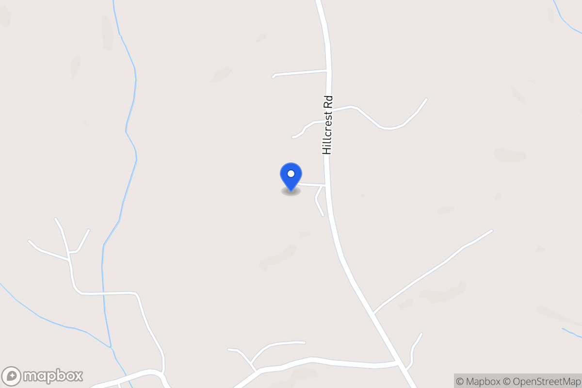 Map of 676 Hillcrest Rd
