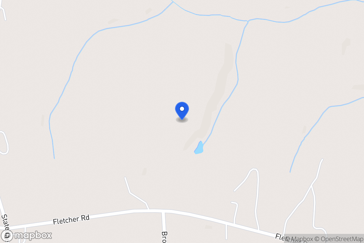 Map of 165 Fletcher Rd