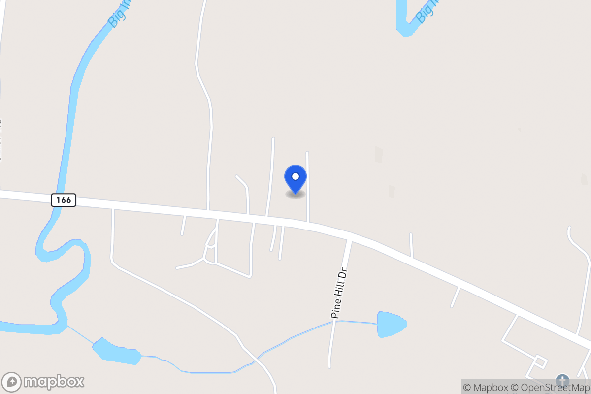 Map of 1321 W 166 Hwy