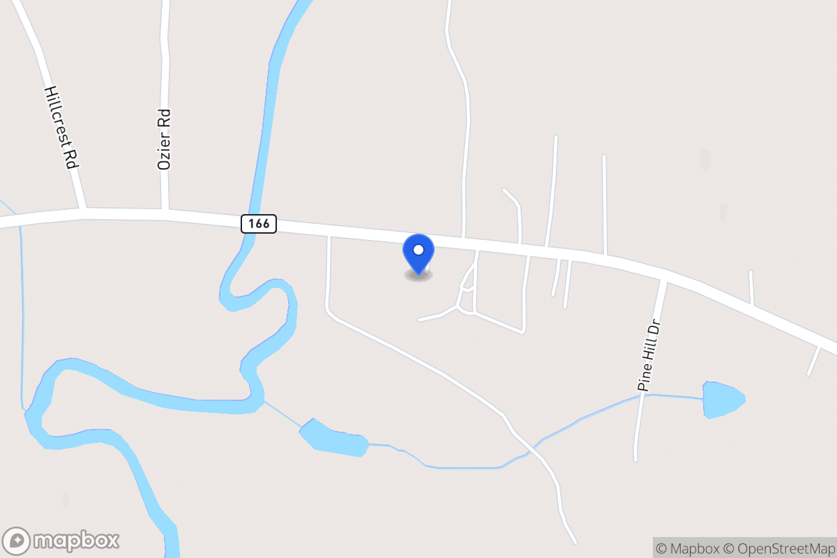 Map of 1402 W 166 Hwy