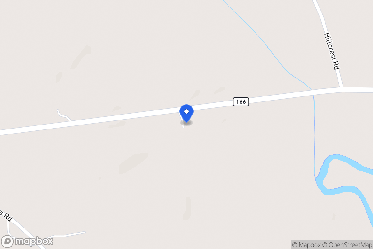 Map of 1726 W 166 Hwy