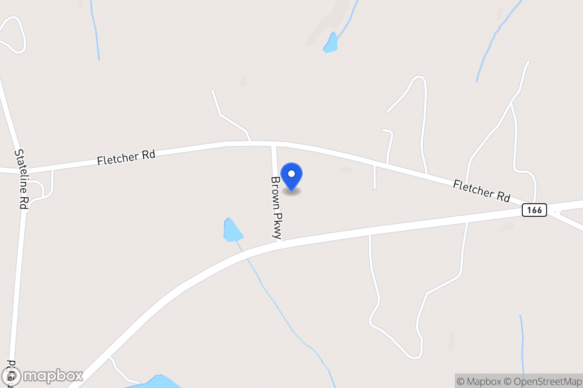 Map of 2153 W 166 Hwy