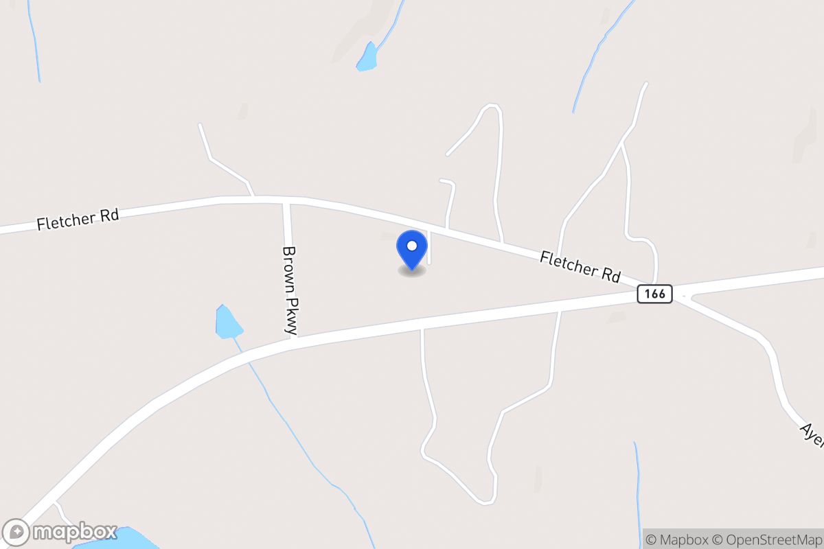 Map of 80 Fletcher Rd