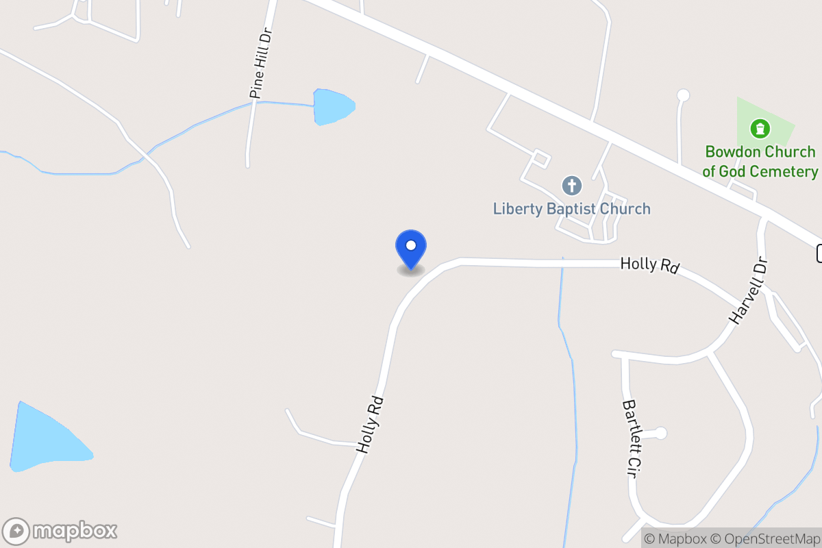 Map of 155 Holly Rd