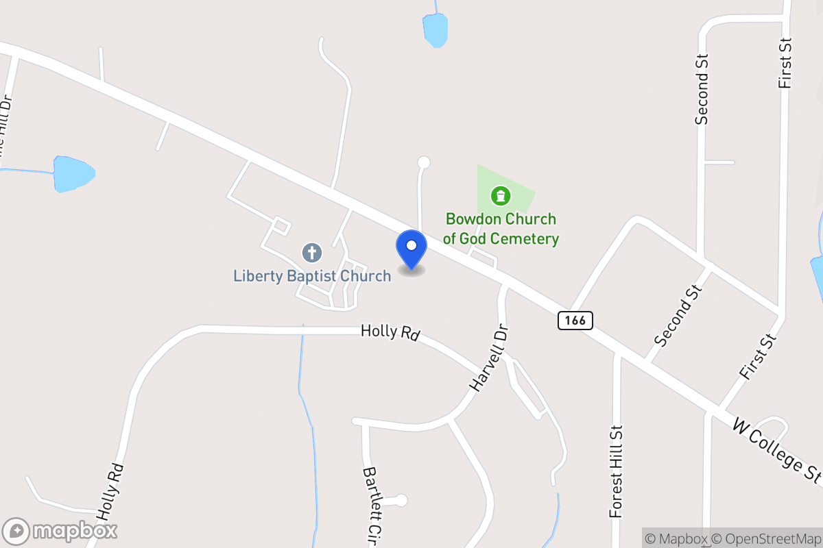 Map of 1031 W College St