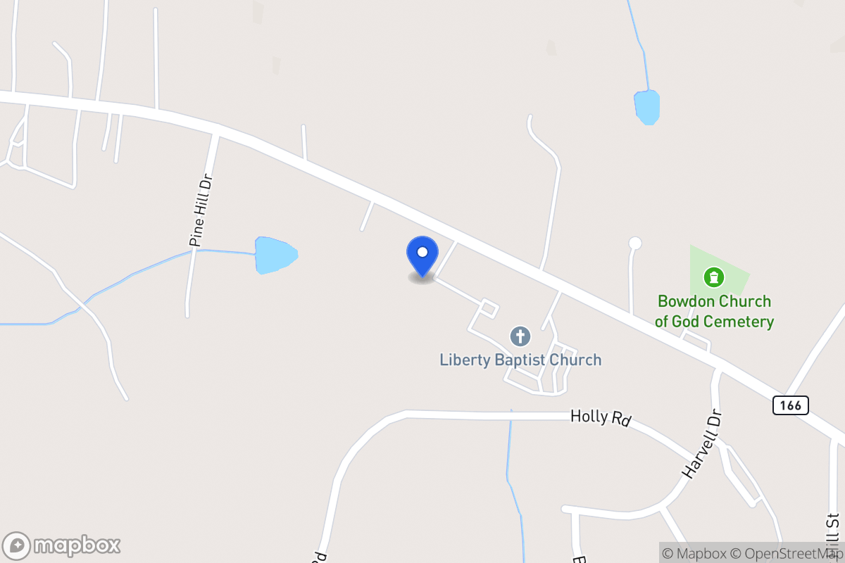 Map of 1174 W 166 Hwy