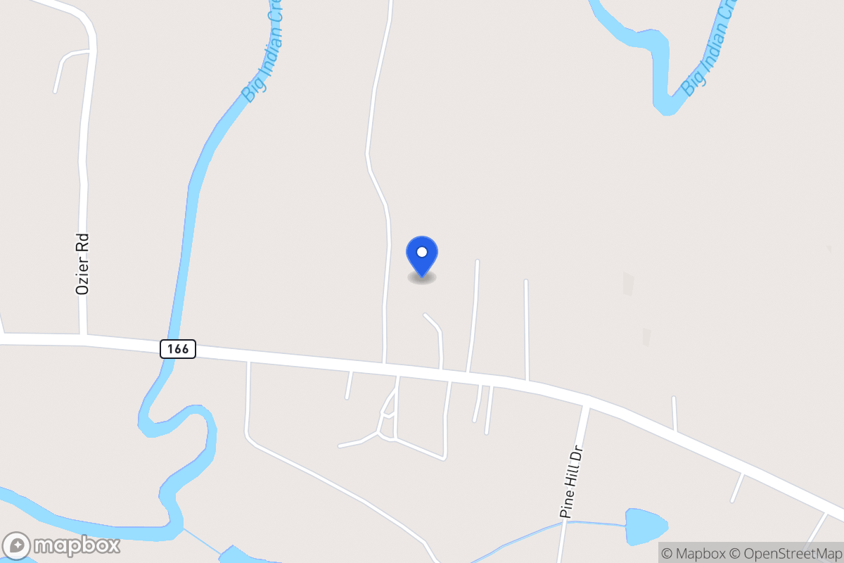 Map of 1355 W 166 Hwy