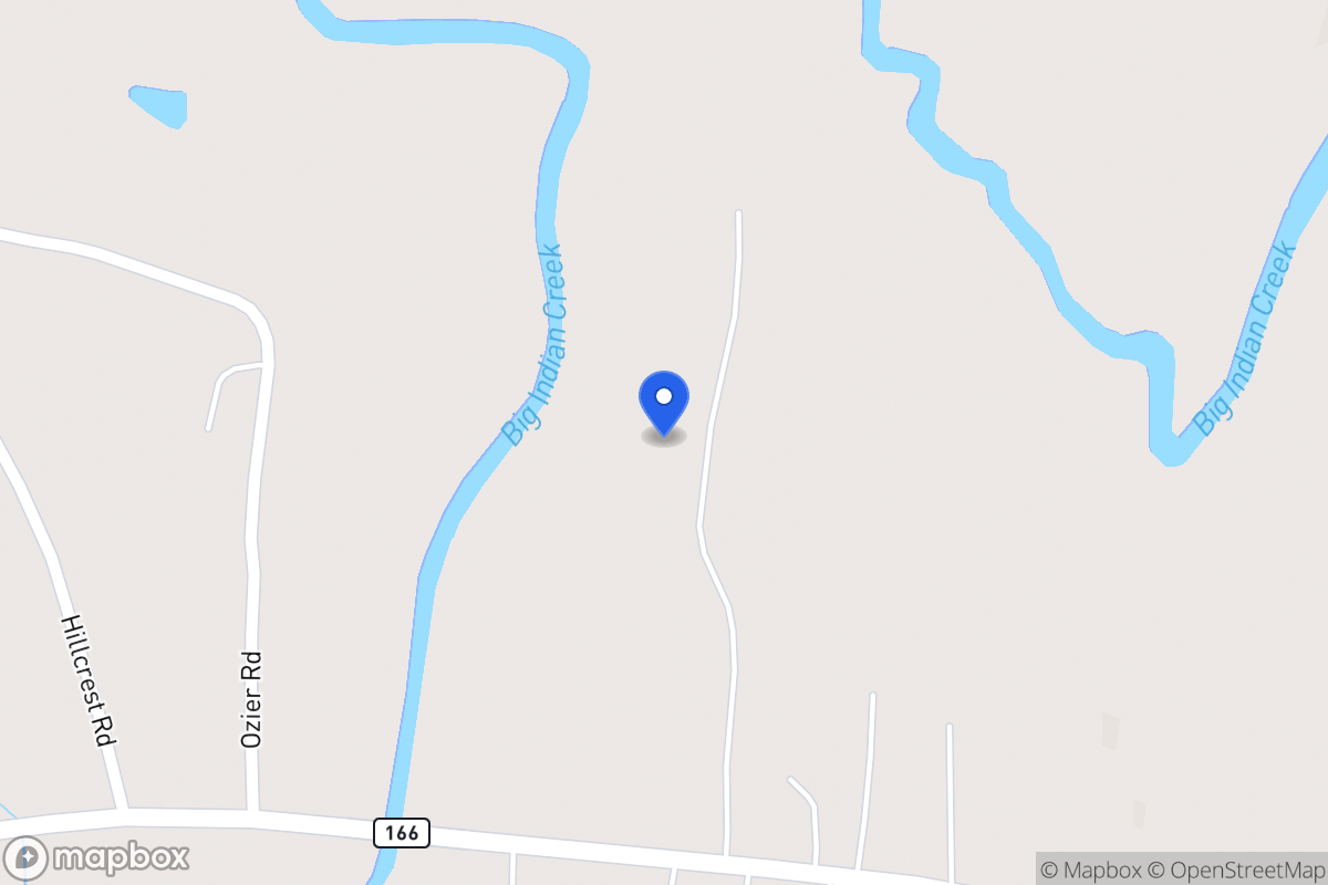 Map of 1357 W 166 Hwy
