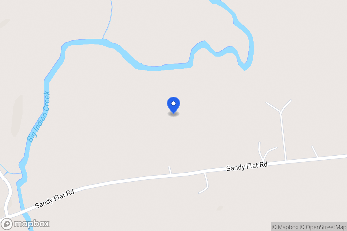 Map of 1095 Sandy Flat Rd