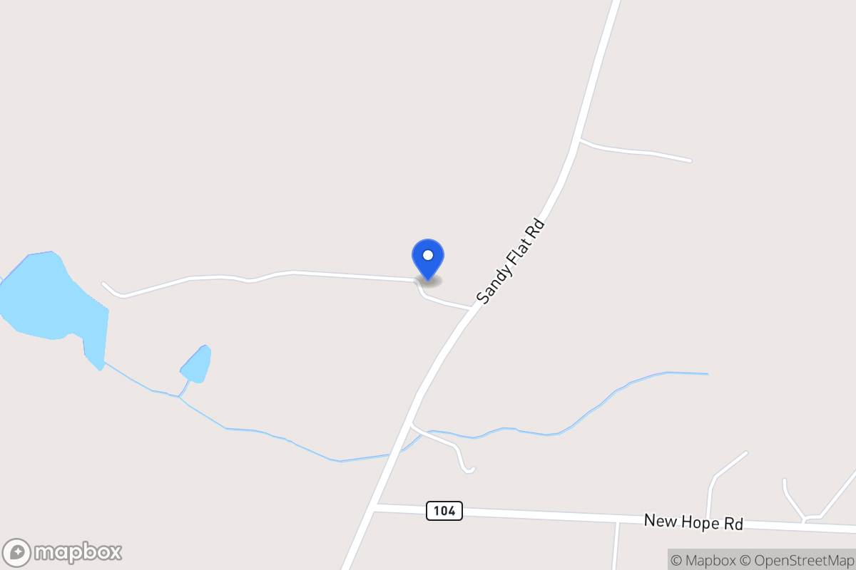 Map of 589 Sandy Flat Rd