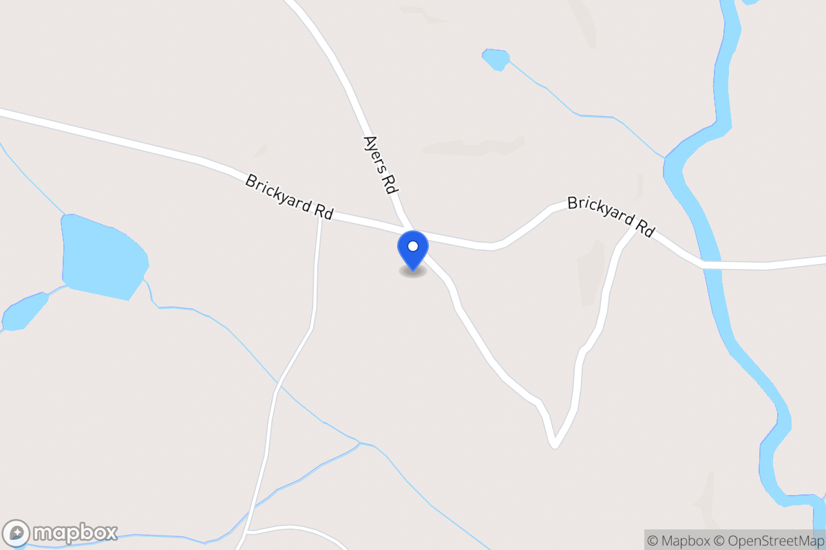 Map of 1400 Brickyard Rd