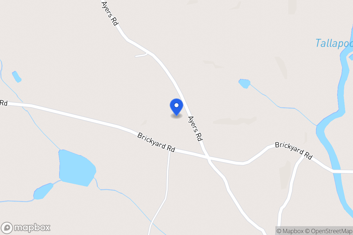 Map of 445 Ayers Rd