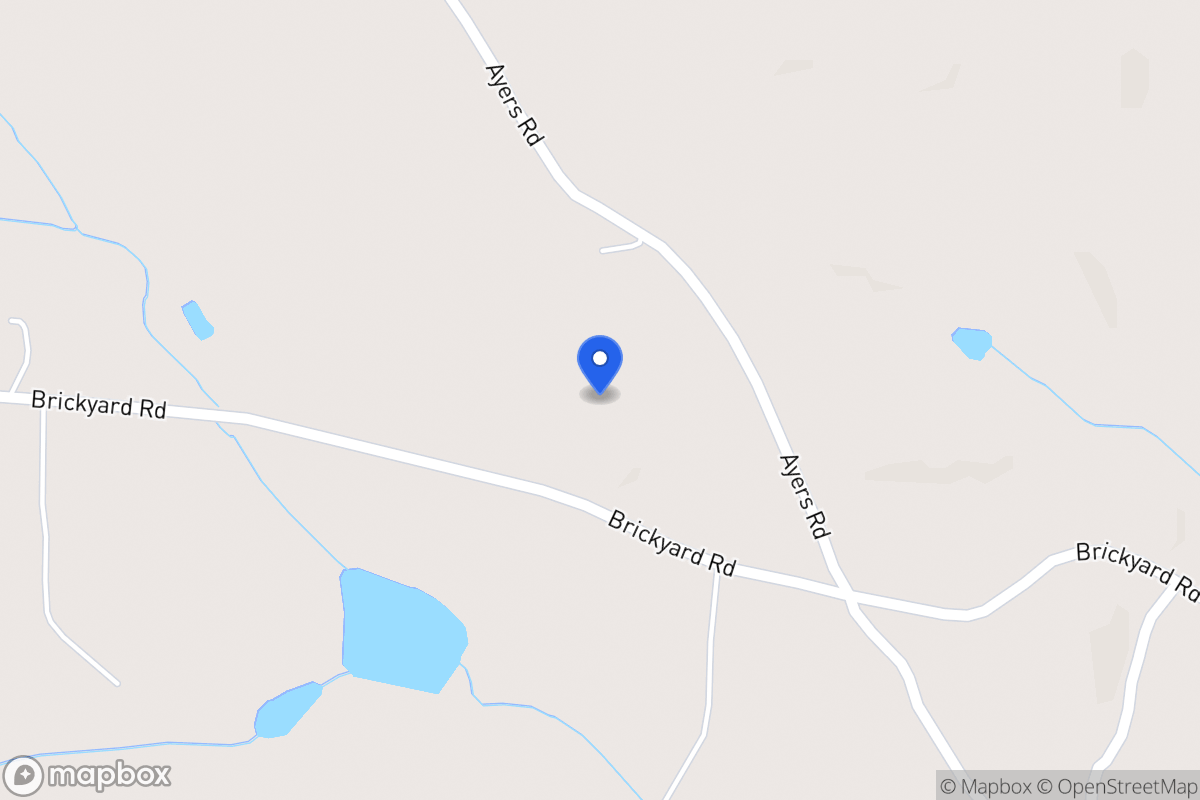 Map of 421 Ayers Rd