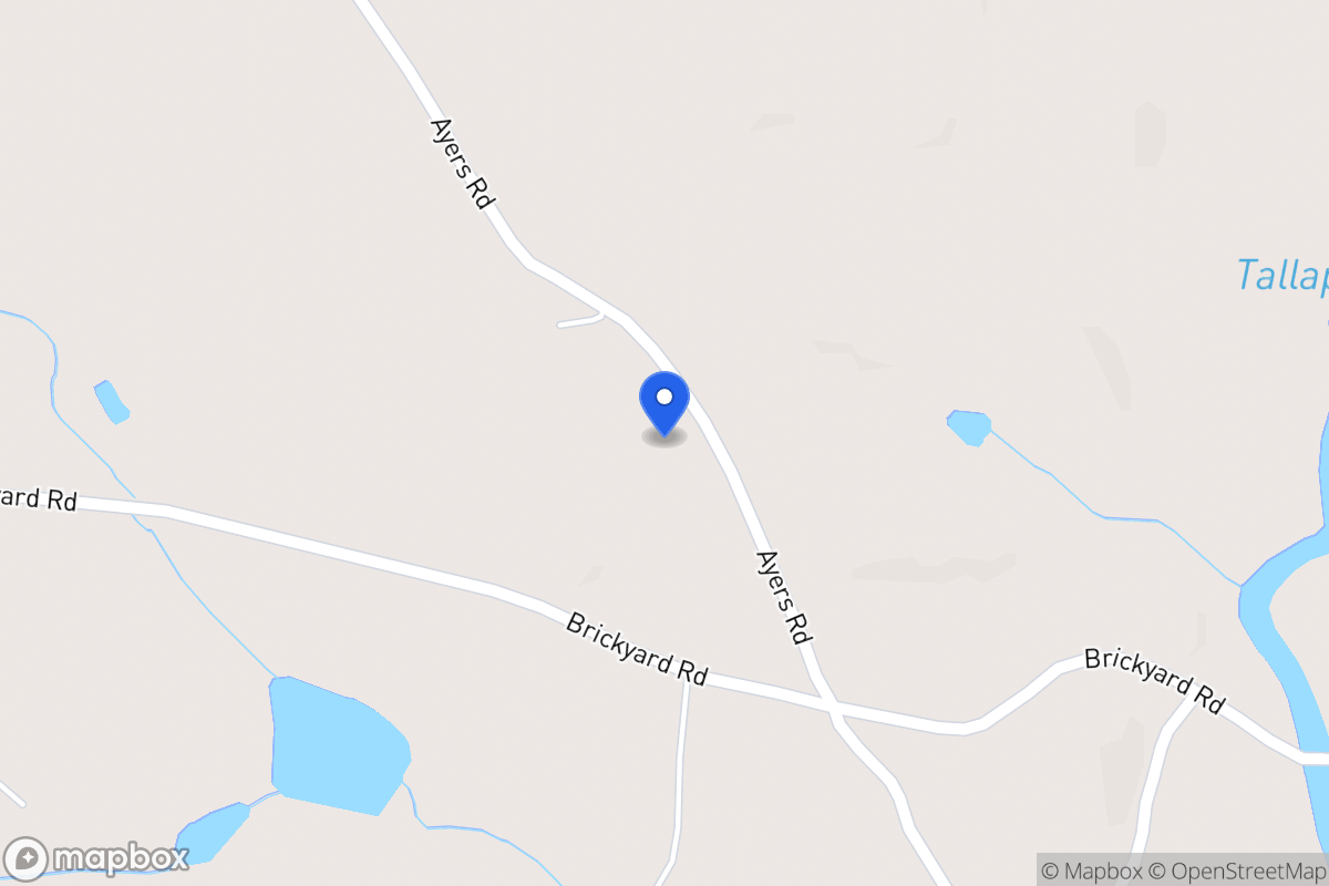 Map of 403 Ayers Rd