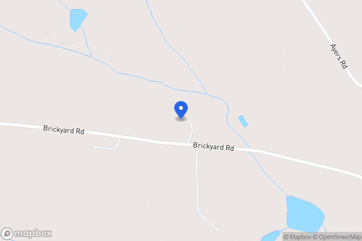 Map of 1683 Brickyard Rd