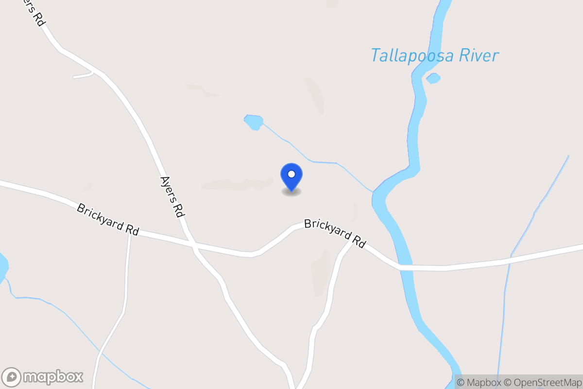 Map of 1323 Brickyard Rd