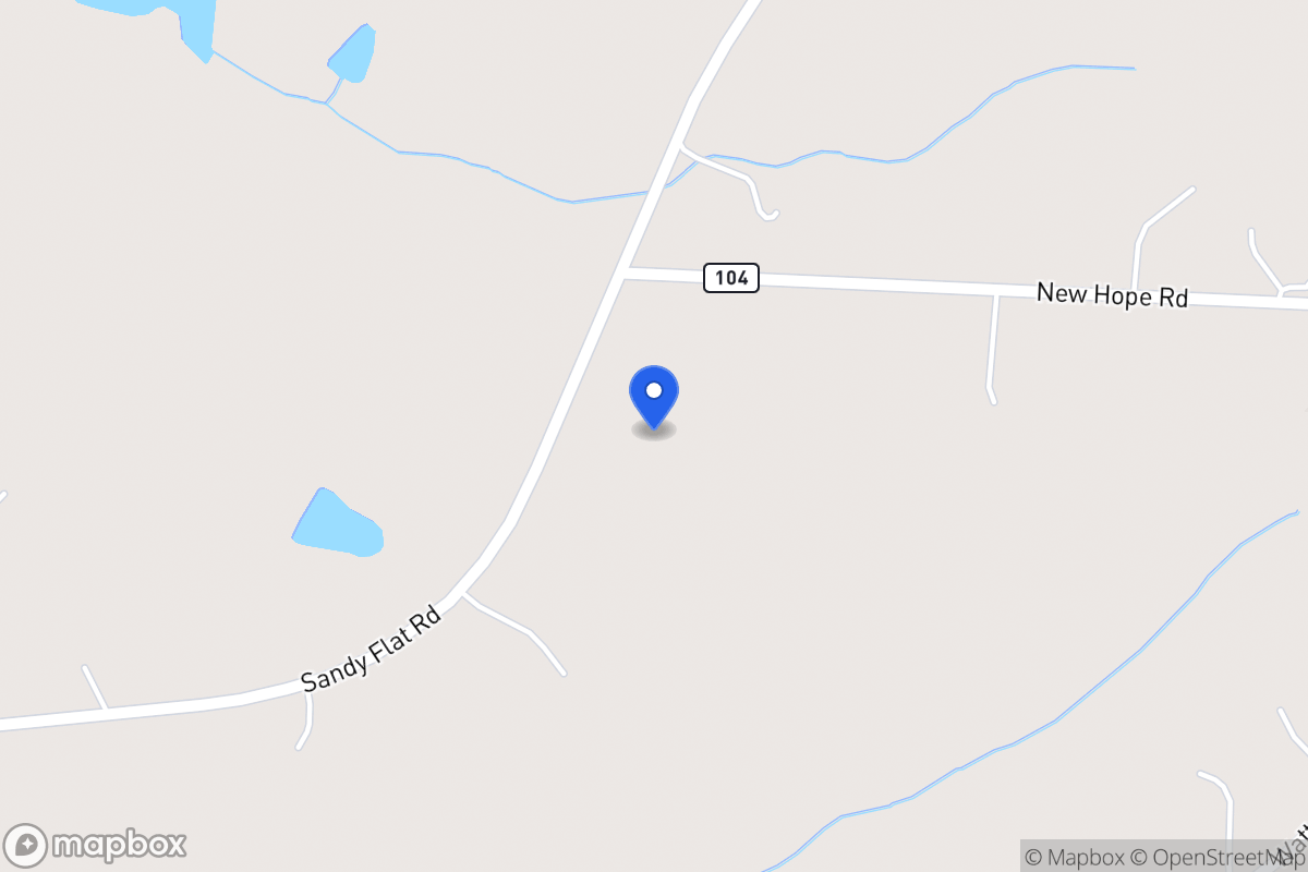 Map of 748 Sandy Flat Rd