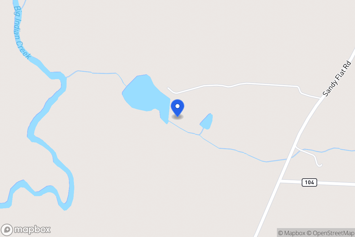 Map of 605 Sandy Flat Rd