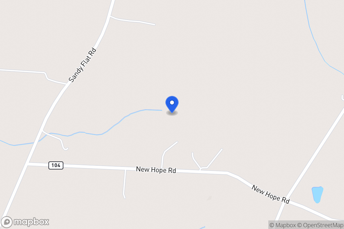Map of 401 New Hope Rd