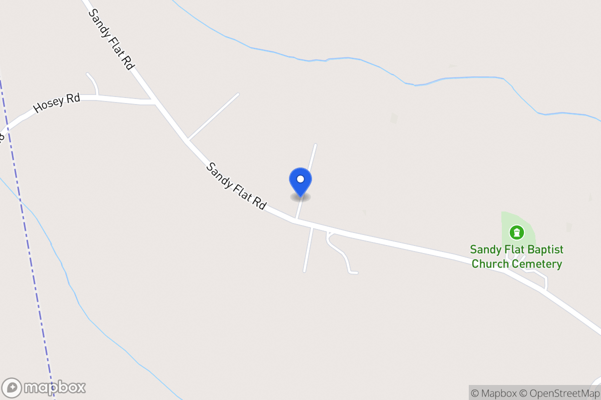 Map of 1715 Sandy Flat Rd