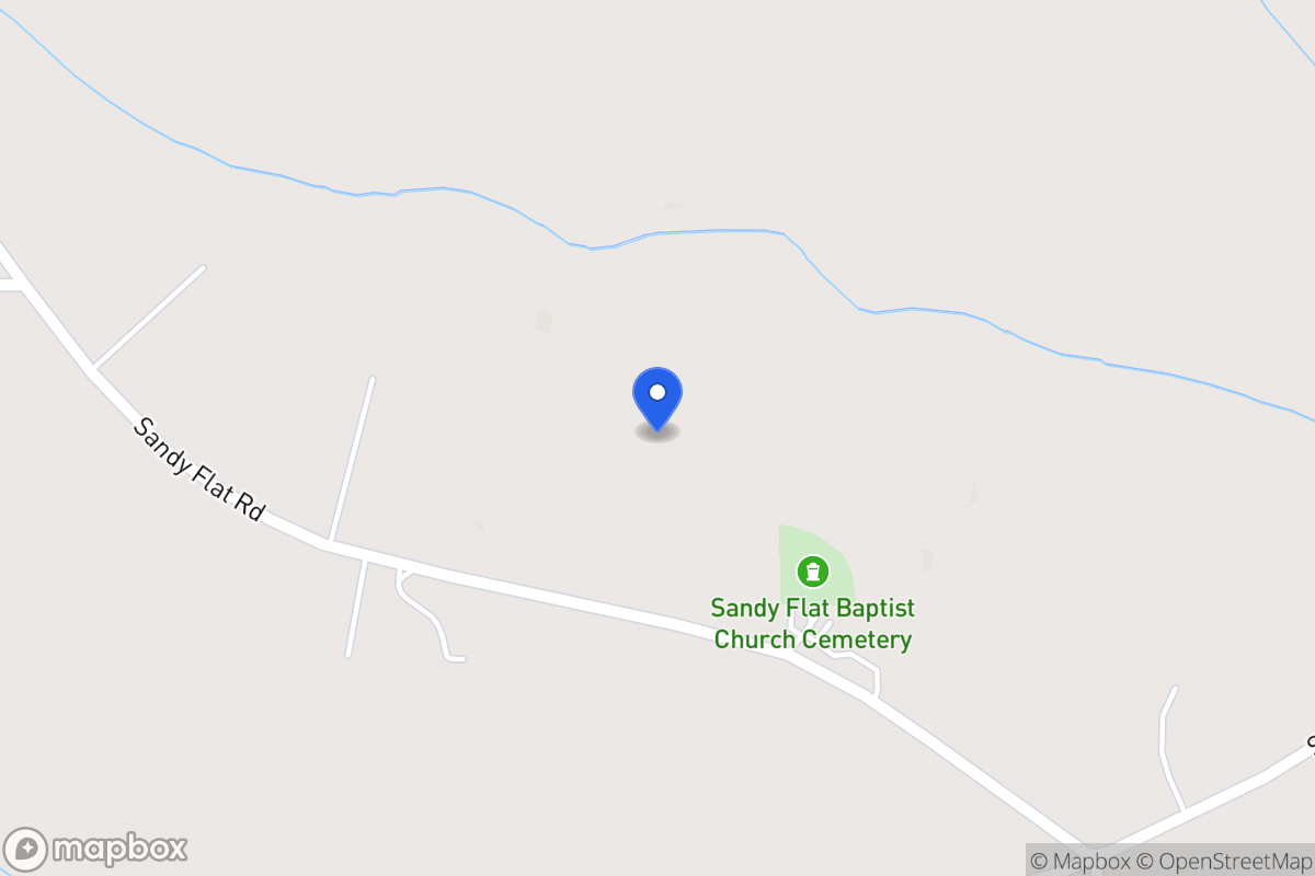 Map of 1655 Sandy Flat Rd