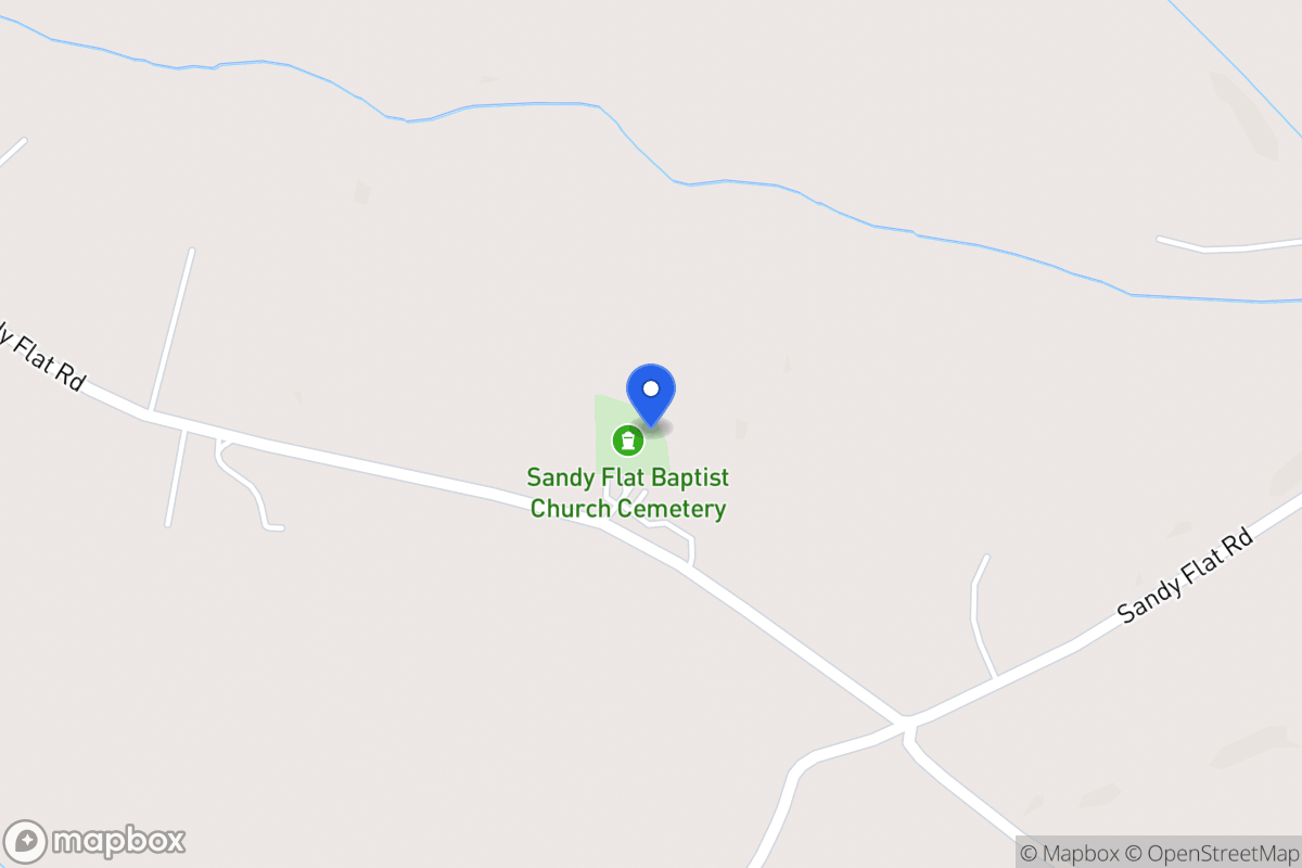 Map of 1567 Sandy Flat Rd