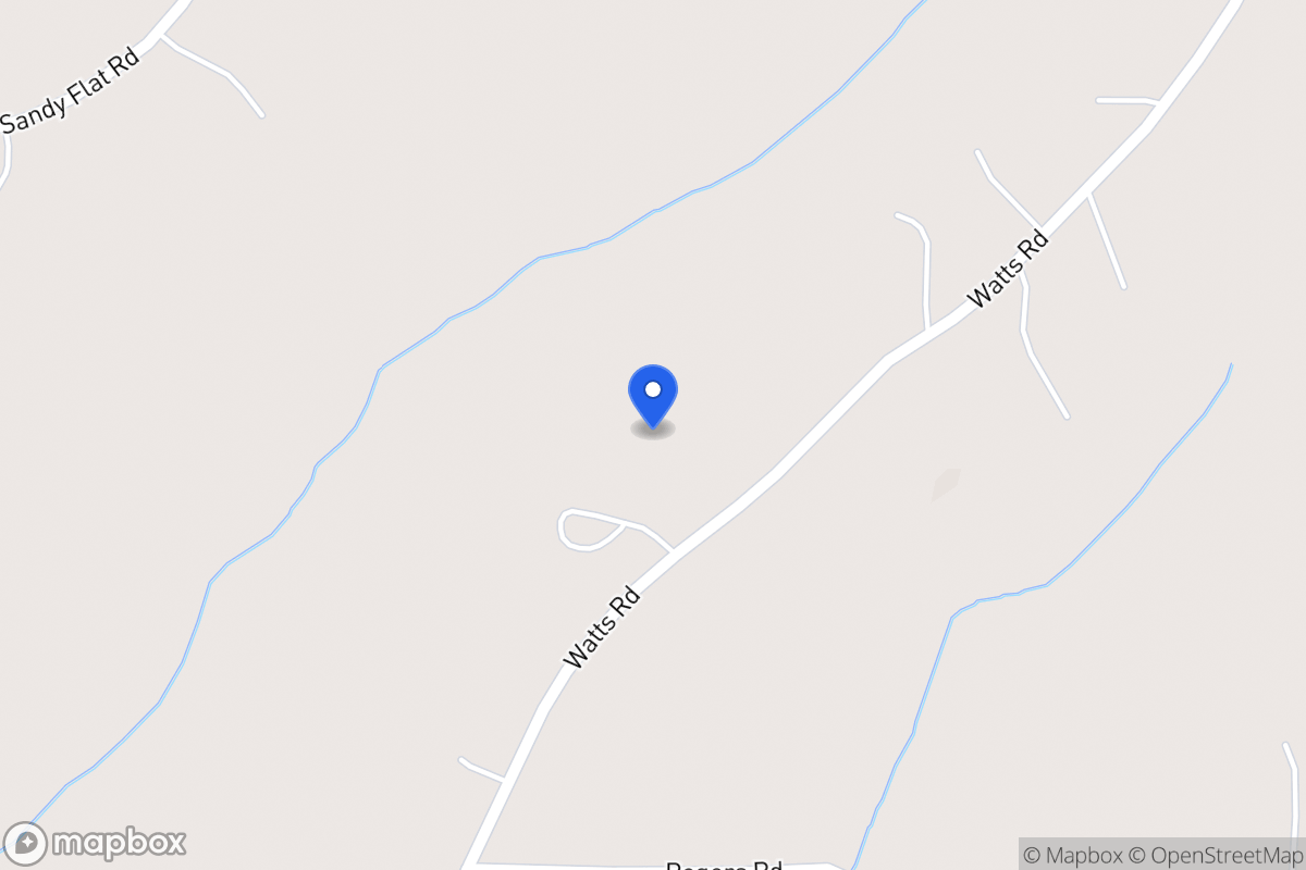 Map of 927 Watts Rd