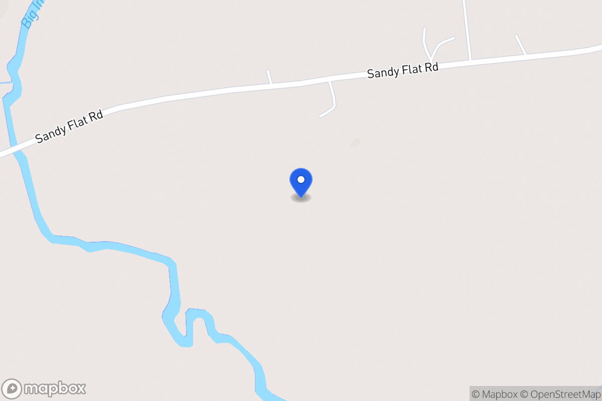 Map of 980 Sandy Flat Rd