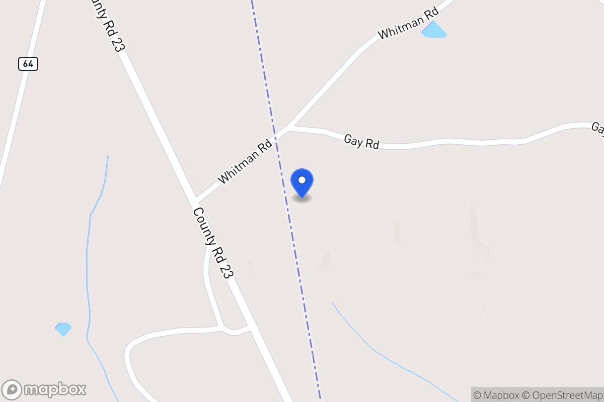 Map of 438 Whitman Rd