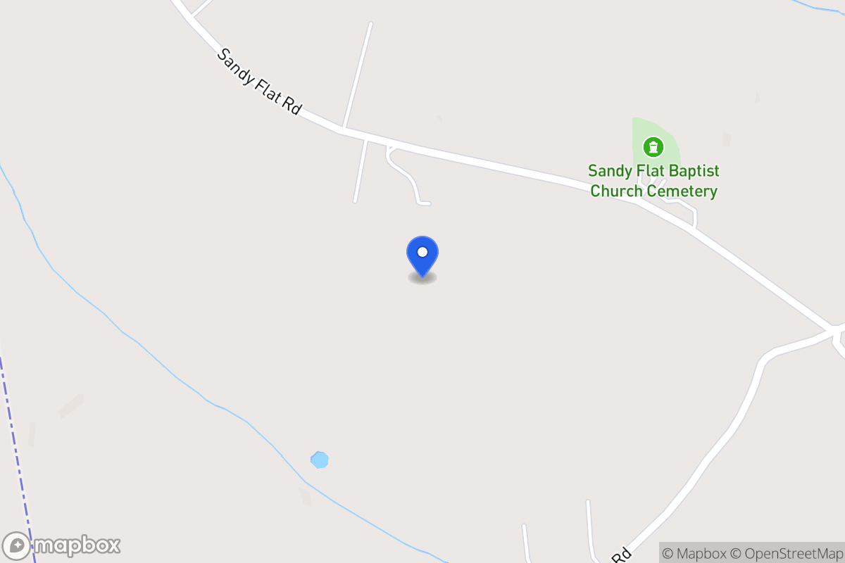 Map of 1690 Sandy Flat Rd