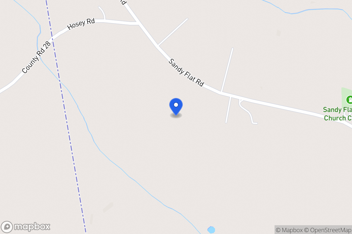 Map of 1768 Sandy Flat Rd