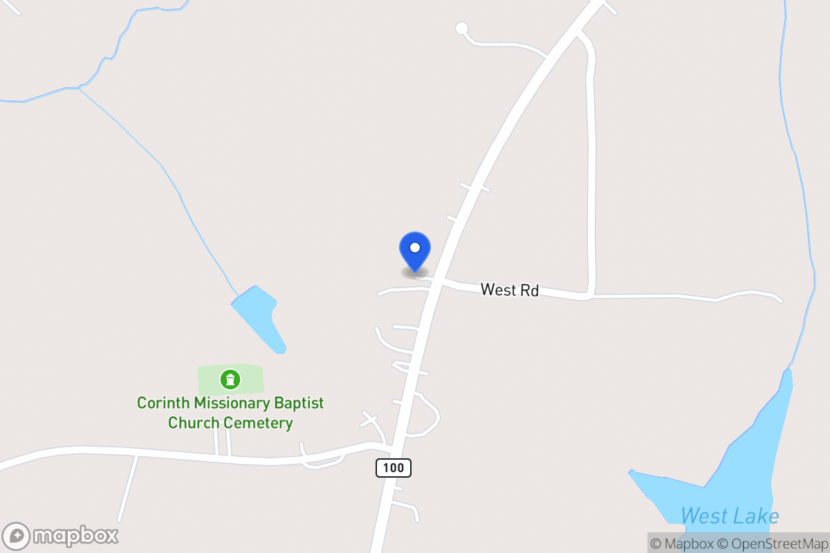 Map of 1673 S 100 Hwy