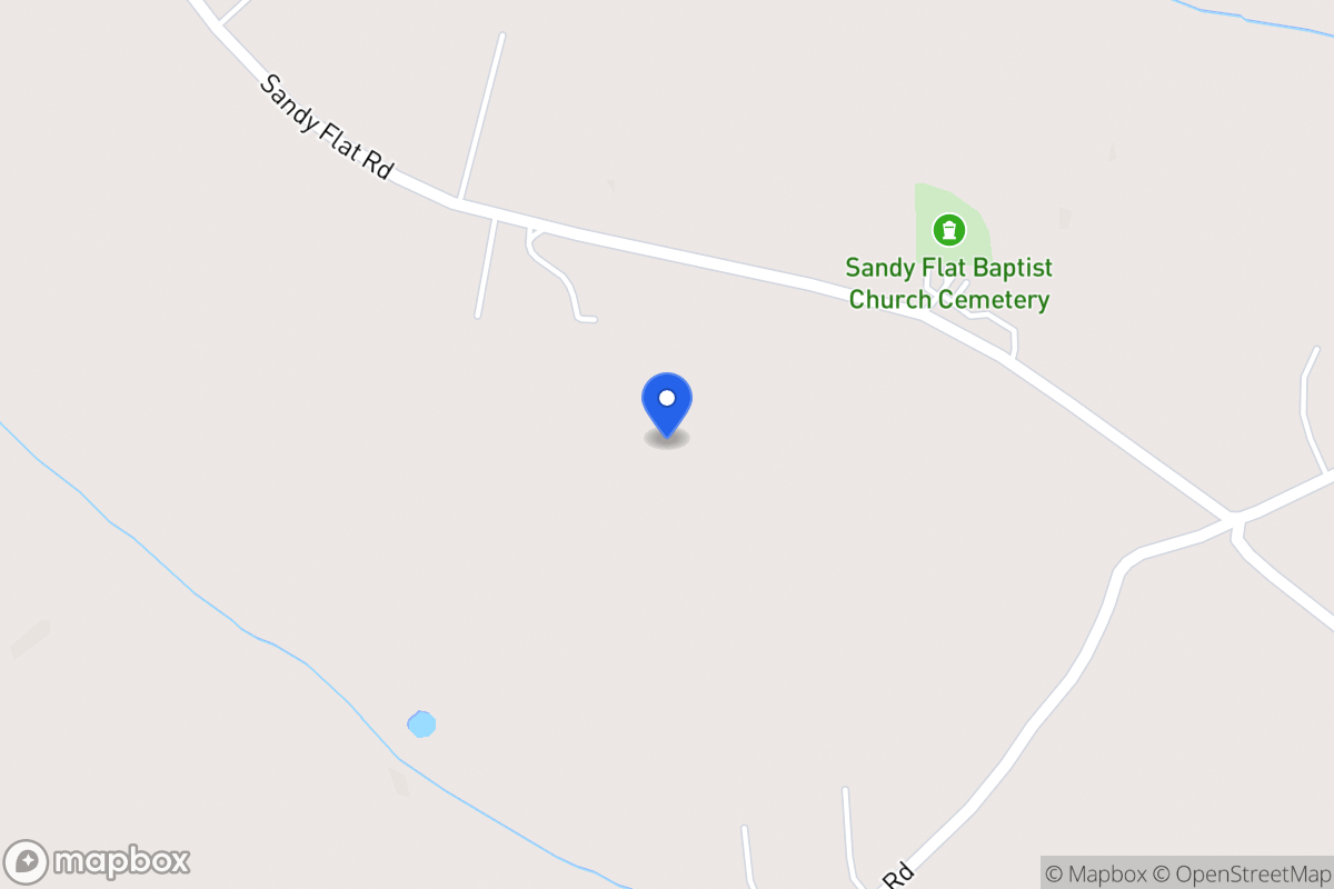 Map of 1670 Sandy Flat Rd