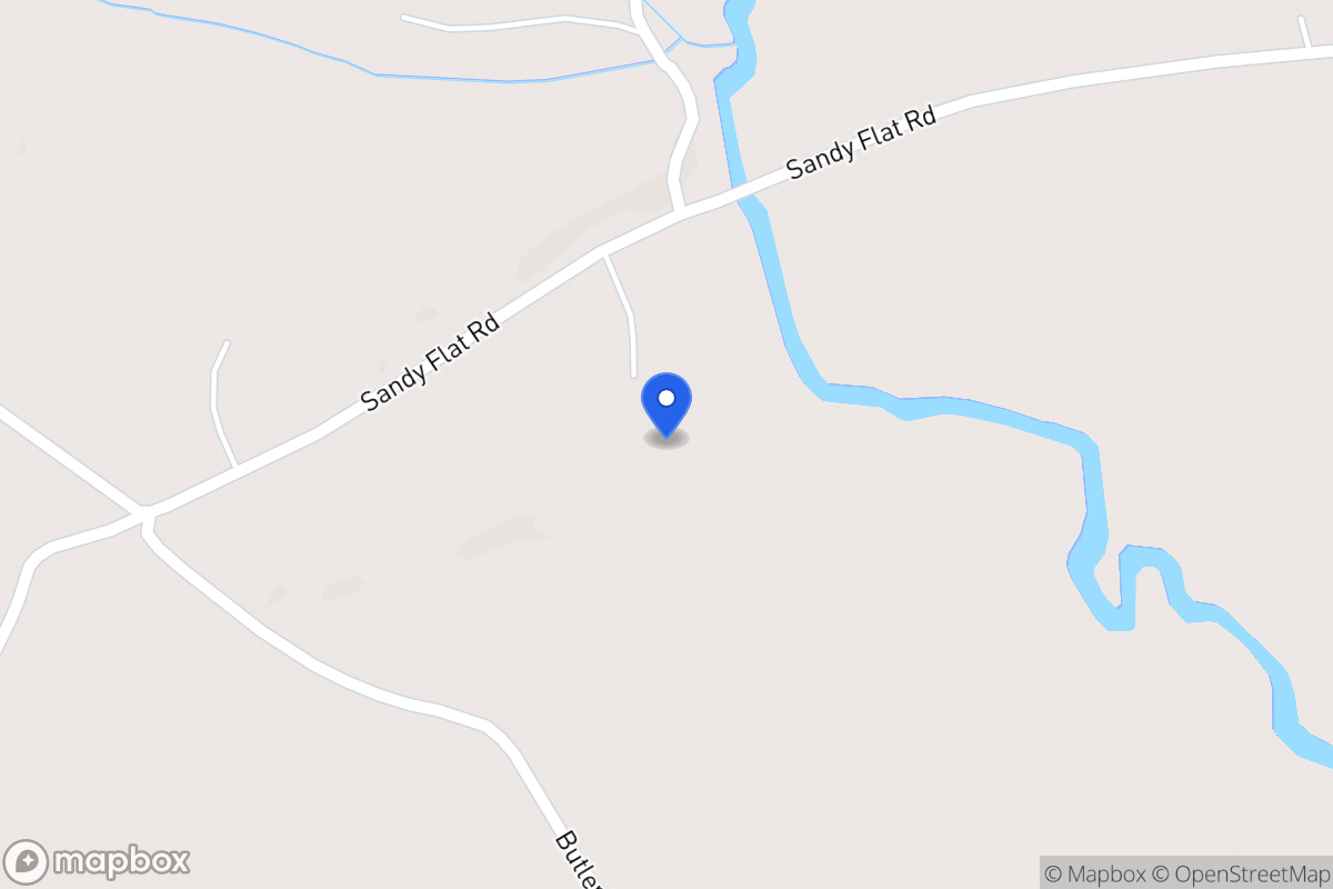 Map of 1374 Sandy Flat Rd