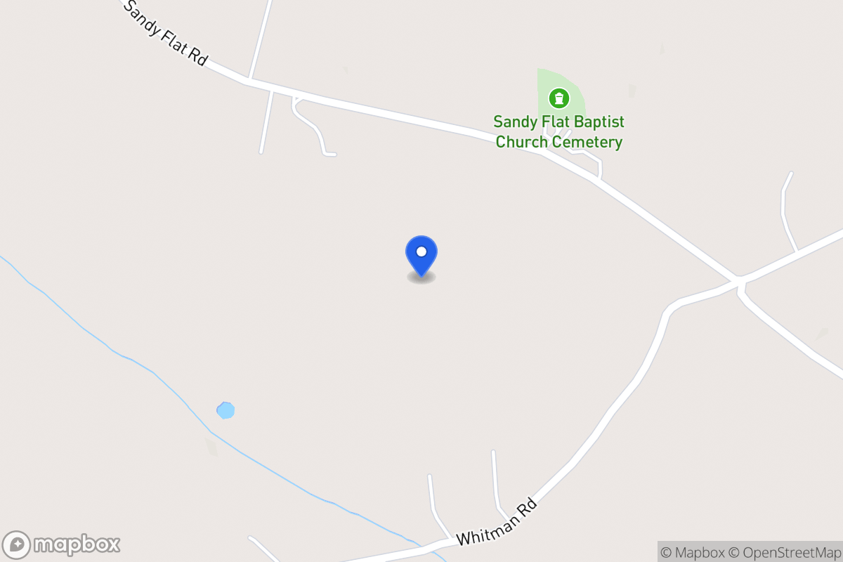 Map of 1646 Sandy Flat Rd