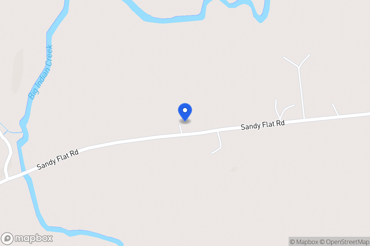 Map of 1071 Sandy Flat Rd