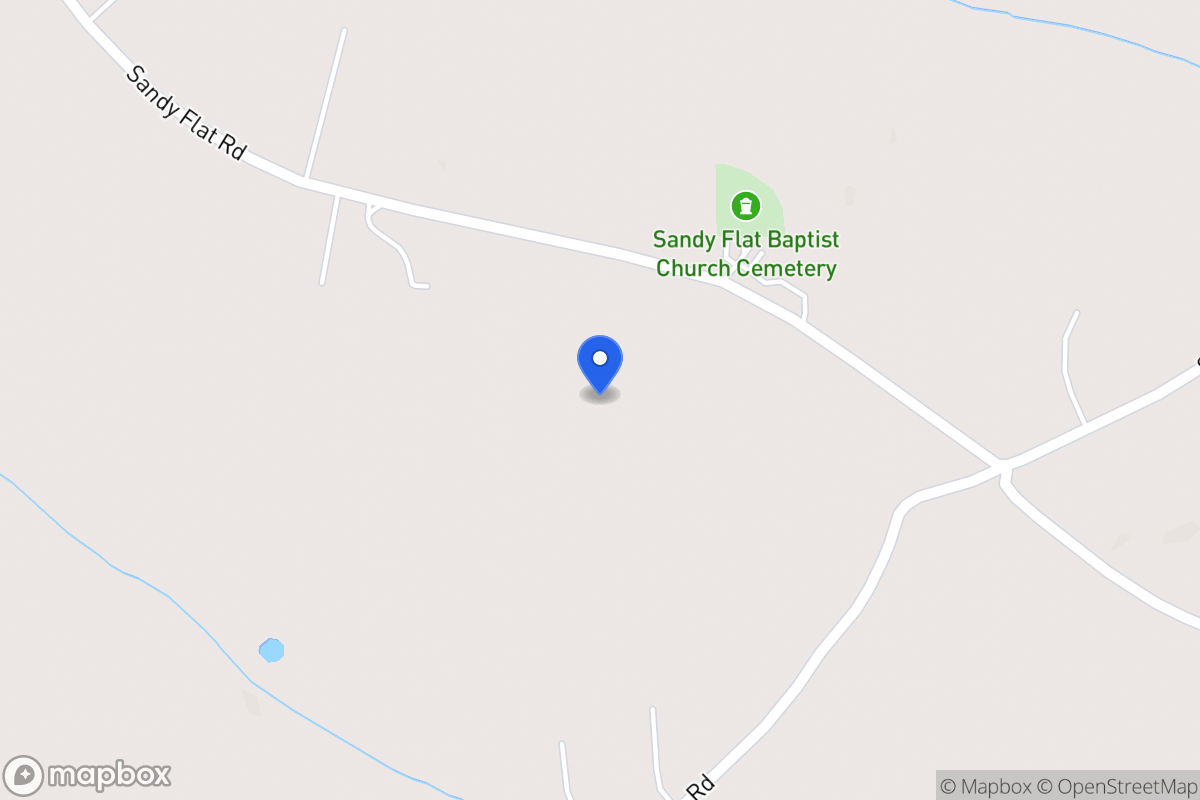 Map of 1632 Sandy Flat Rd