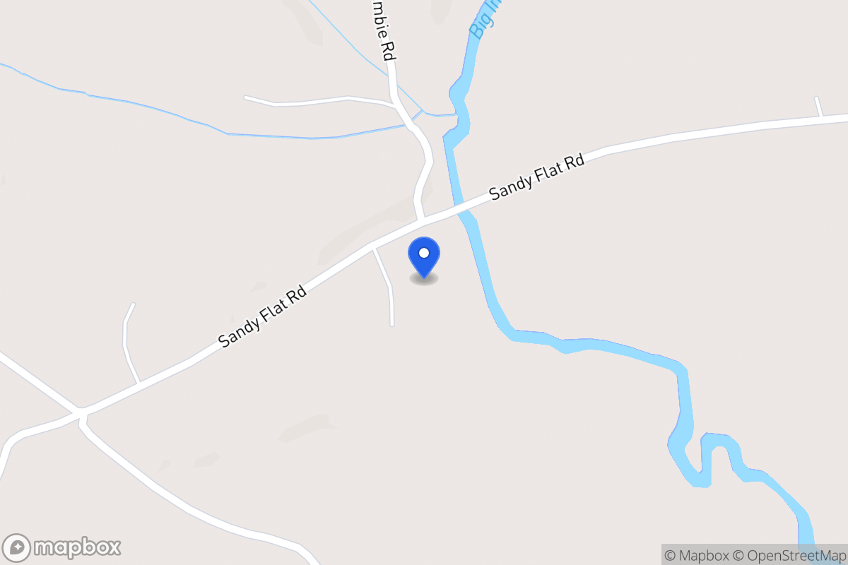 Map of 1364 Sandy Flat Rd