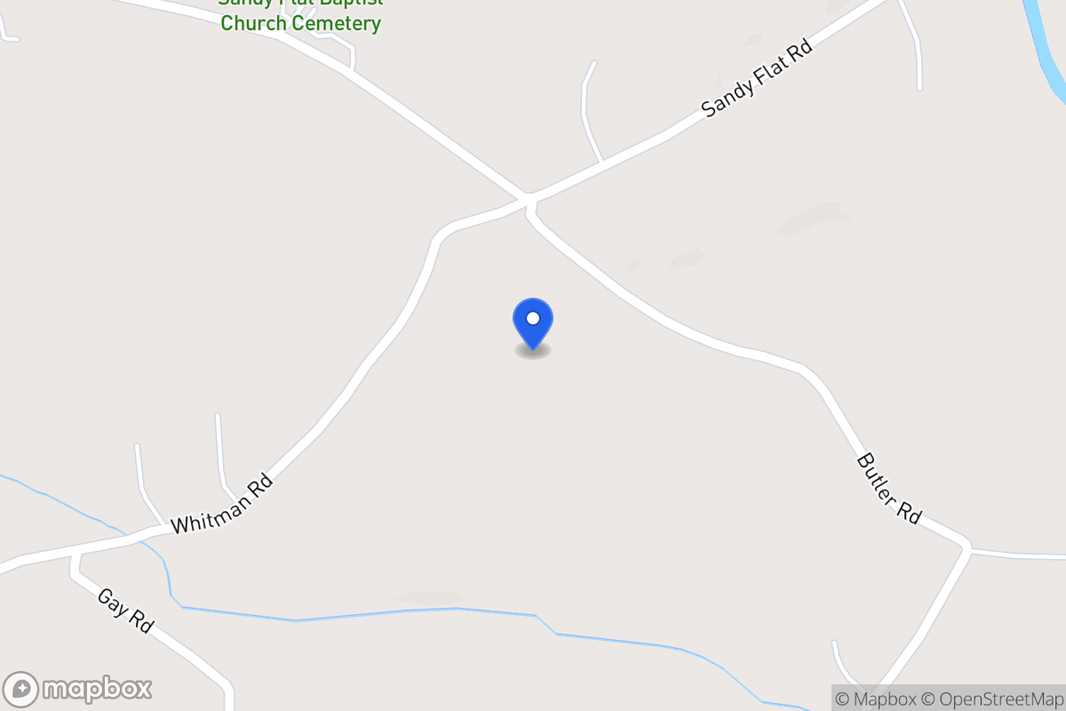 Map of Butler Rd