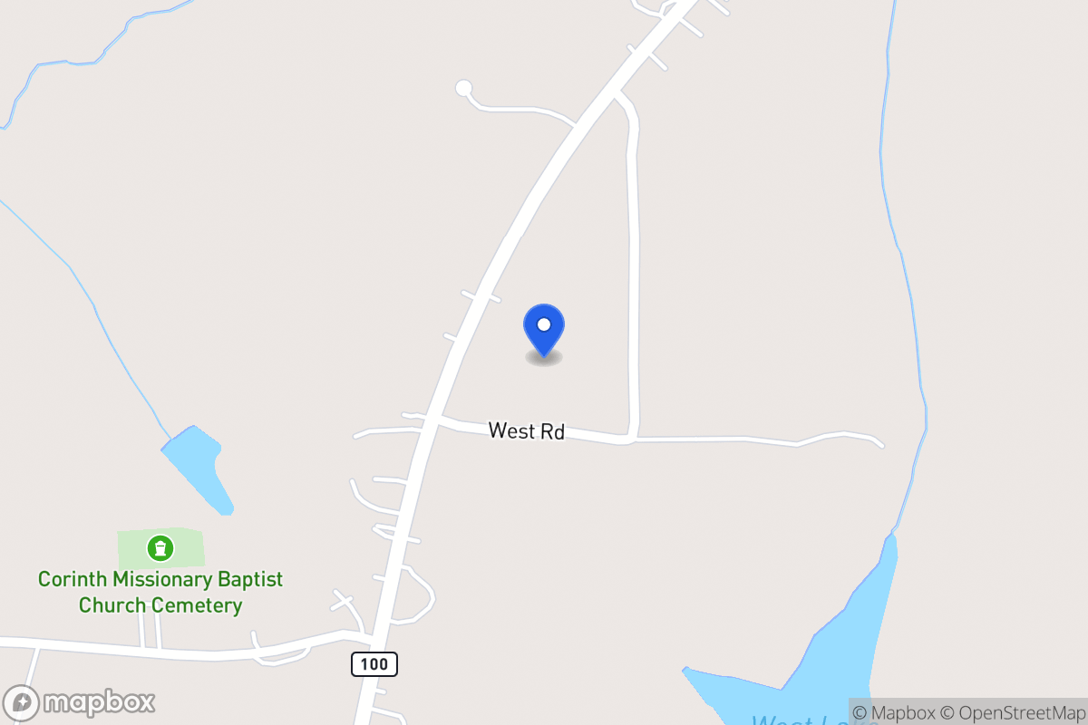 Map of S 100 Hwy