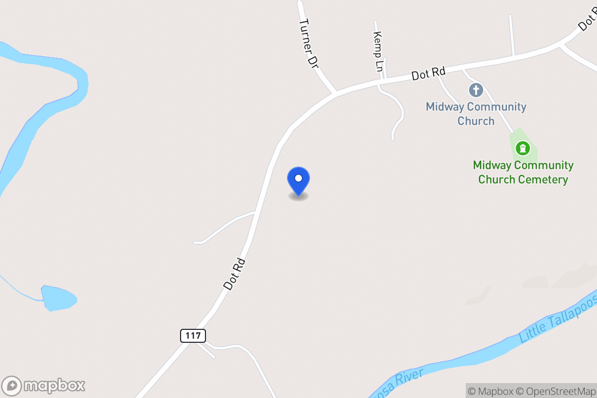 Map of 654 Dot Rd