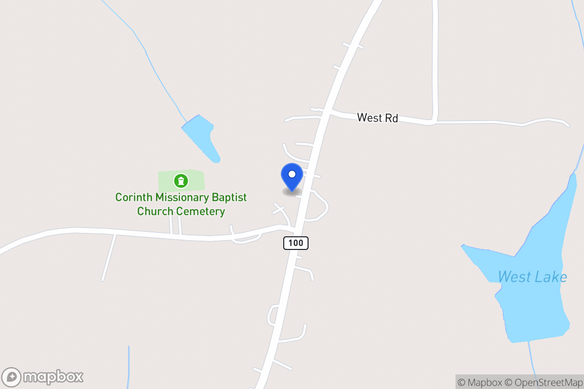 Map of 1733 S 100 Hwy