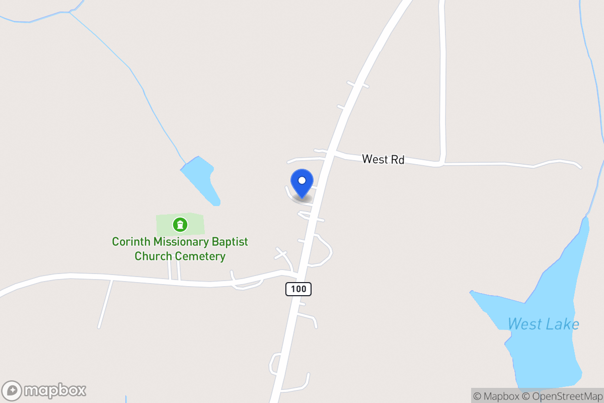 Map of 1705 S 100 Hwy