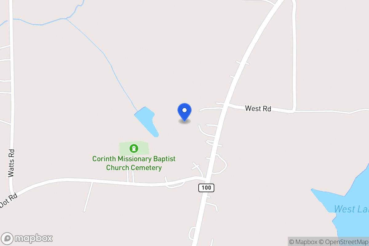 Map of 1683 S 100 Hwy